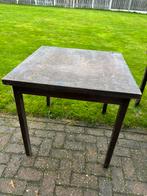 Oude cafe tafels 80x80 cm, Antiek en Kunst, Ophalen