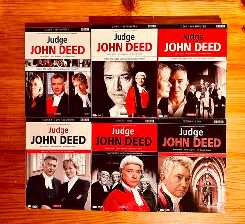 Judge John Deed (Seizoen 1-6/Compleet/NL. Ondertiteld), Cd's en Dvd's, Dvd's | Tv en Series, Zo goed als nieuw, Thriller, Boxset