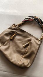 Boho taupe leren Michael Kors tas, Ophalen of Verzenden, Zo goed als nieuw, Beige, Handtas