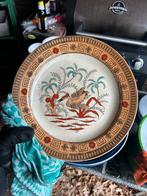 2 Petrus Regout Borden Panama & Sana - Laat 19e Eeuw, Antiek en Kunst, Ophalen of Verzenden