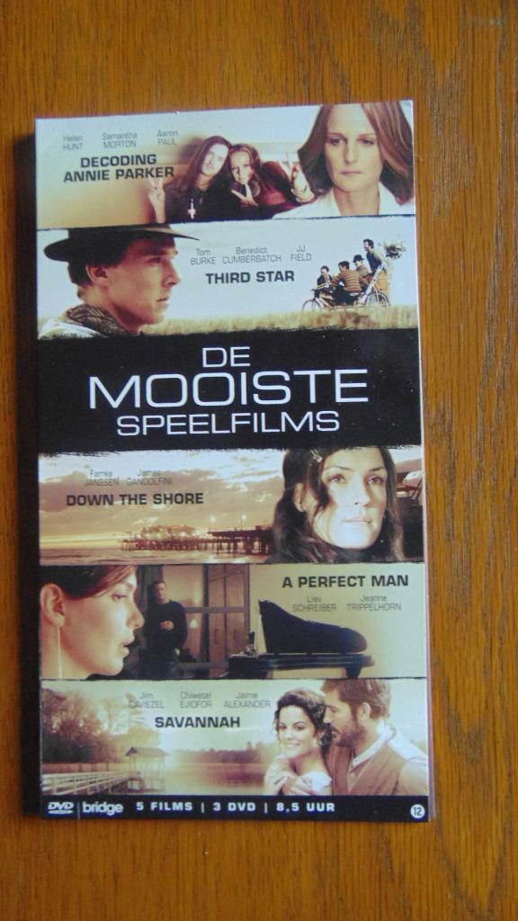 Mooiste speelfilms 5 films dvd box, Cd's en Dvd's, Dvd's | Drama, Gebruikt, Alle leeftijden, Ophalen of Verzenden