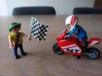 Playmobil Motorracer met vlaggenzwaaier - 4780 COMPLEET, Complete set, Gebruikt, Ophalen of Verzenden