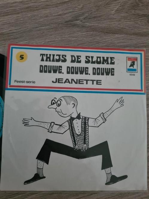 Thijs de Slome/ douwe ,douwe ,douwe, Cd's en Dvd's, Vinyl | Nederlandstalig, Gebruikt, Levenslied of Smartlap, Overige formaten