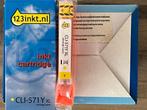 Inkt cartridge CLI-571Y xl nieuw, Verzenden, Nieuw, Cartridge, 123inkt.nl
