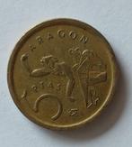 Spanje munt,  5 ptas 1994, volgnr 167, Ophalen of Verzenden, Overige landen, Losse munt
