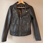 Ibana leren jas 36 zgan, Ophalen of Verzenden, Zo goed als nieuw, Maat 36 (S), Zwart