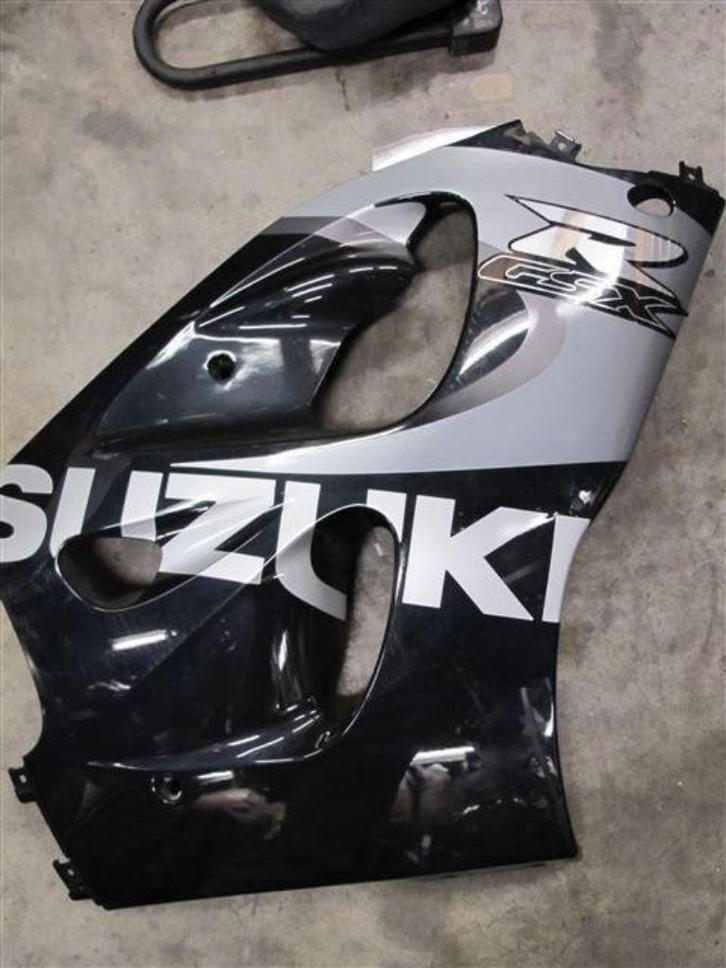 Suzuki GSXR600W rechter zijkuip zwart zilver, Motoren, Onderdelen | Suzuki, Gebruikt, Ophalen of Verzenden