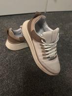 Shabbies Amsterdam leren sneakers, maat 39., Kleding | Dames, Beige, Ophalen of Verzenden, Zo goed als nieuw, Sneakers of Gympen