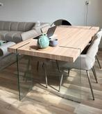 Eettafel, Huis en Inrichting, Tafels | Eettafels, Ophalen, 50 tot 100 cm, Zo goed als nieuw, Vijf personen of meer