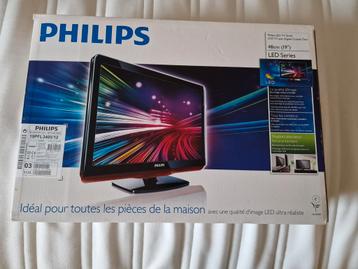 Philips 19 inch LED TV - Caravan/Slaapkamer beschikbaar voor biedingen