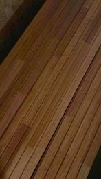 Parket (houten) vloer kersenhout, Huis en Inrichting, Gebruikt, Rood, 25 tot 50 m², Ophalen
