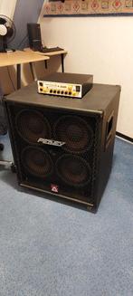 Markbass Little Mark III Courtesy Edition + Peavey 410 TVX, Muziek en Instrumenten, Ophalen, Gebruikt, Basgitaar, 100 watt of meer