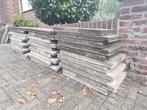 Betonnen grindtegels 60x40, Tuin en Terras, Tegels en Klinkers, Ophalen, Gebruikt, Beton, Terrastegels