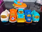 5 toet toet auto's en 1 boot, Kinderen en Baby's, Speelgoed | Vtech, Ophalen, Zo goed als nieuw, 6 maanden tot 2 jaar
