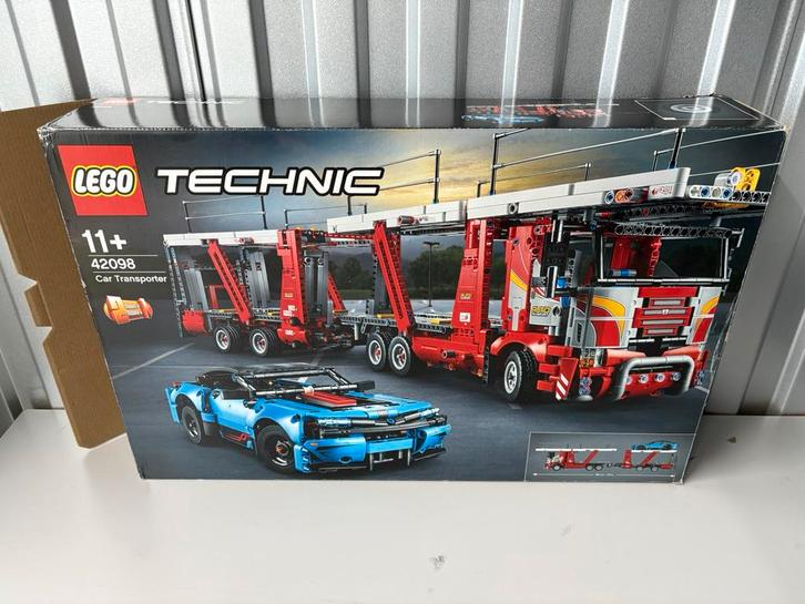 Lego technic 42098 Car transporter zgan, Kinderen en Baby's, Speelgoed | Duplo en Lego, Zo goed als nieuw, Lego, Ophalen of Verzenden