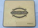 Claassen Perfect Cigars sigaren blik te Hapert, Verzamelen, Blikken, Overige merken, Overige, Ophalen of Verzenden, Zo goed als nieuw