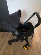 Doona Special Midnight Edition Autostoel + Base, Zijbescherming, Zo goed als nieuw, Isofix, 0 t/m 13 kg