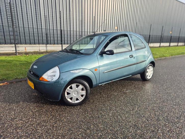 Ford Ka 1.3 I 51KW 2003 Groen, Auto's, Ford, Bedrijf, Te koop, Ka, Benzine, C, Hatchback, Handgeschakeld, Origineel Nederlands