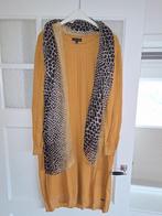 Okergele jurk met sjaal Sophia Perla 42, Kleding | Dames, Geel, Maat 42/44 (L), Ophalen of Verzenden, Zo goed als nieuw