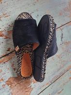 Toni Pons Slippers - Zwart - Maat 38, Slippers, Zwart, Ophalen of Verzenden, Zo goed als nieuw