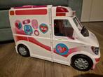 Barbie ambulance, Kinderen en Baby's, Speelgoed | Speelgoedvoertuigen, Ophalen of Verzenden, Zo goed als nieuw