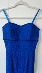 Donkerblauwe avondjurk galajurk, Kleding | Dames, Blauw, Ophalen of Verzenden, Zo goed als nieuw, Maat 34 (XS) of kleiner
