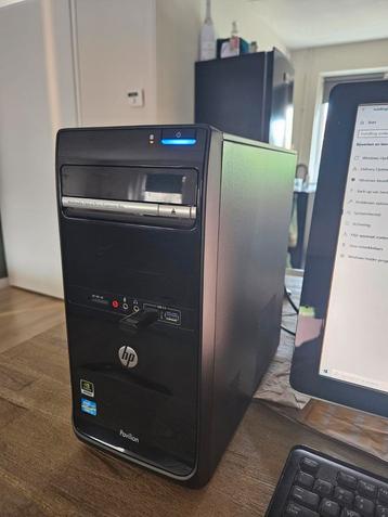 Hp Pavilion desktop pc i3 met groot scherm beschikbaar voor biedingen