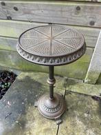 Koperen Bijzettafel - Ø30cm, H70cm, Ophalen, Gebruikt