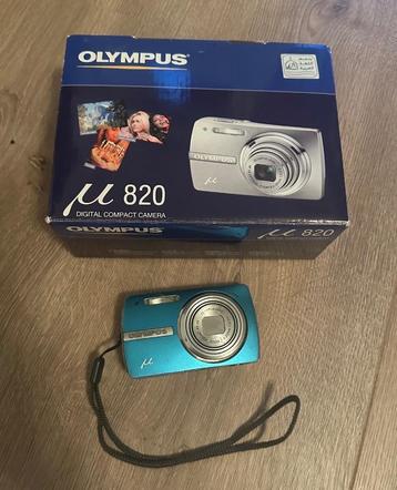 Olympus camera digitaal mju 820 Blauw