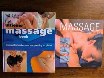 2 MOOIE MASSAGE BOEKEN beschikbaar voor biedingen
