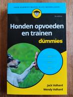 Wendy Volhard - Honden opvoeden en trainen voor dummies, Honden, Wendy Volhard; Jack Volhard, Ophalen of Verzenden, Zo goed als nieuw