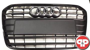 Audi A6 4G Grille Hoogglans Zwart Nieuw! beschikbaar voor biedingen
