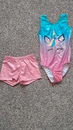 Turnpakje unicorn, Kindermaat 122 t/m 140, Ophalen of Verzenden, Zo goed als nieuw, Turnpak(je)