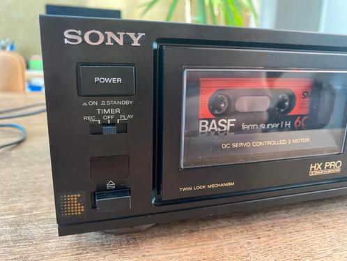 Sony Cassettedeck TC-K410 - HX PRO Made in Japan, Audio, Tv en Foto, Cassettedecks, Enkel, Sony, Tape counter, Ophalen of Verzenden