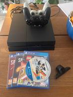 PS4 te koop + Games (Controllers Defect), Met 2 controllers, Ophalen of Verzenden, Original, 500 GB