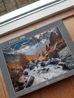 Legpuzzel 1000stukjes (Heye puzzel) landschap met bergbeek, Ophalen of Verzenden, 500 t/m 1500 stukjes, Zo goed als nieuw, Legpuzzel