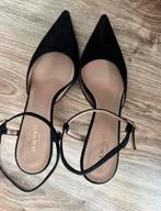 LK Bennett zwart lederen/suede pumps, Ophalen of Verzenden, Zo goed als nieuw, Zwart