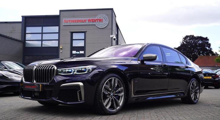 BMW 7-serie M760Li xDrive High Executive | Massage | TV | Ko, Auto's, BMW, Bedrijf, Te koop, 7-Serie, 360° camera, 4x4, ABS, Achteruitrijcamera