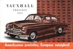 Vauxhall prijslijst 1954, Gelezen, Overige merken, Ophalen of Verzenden