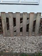 Houten poort hek, Ophalen, Gebruikt, Minder dan 3 meter, Minder dan 1 meter