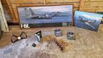 Partij vliegtuig- en militaire memorabilia – meters, stuur,, Hobby en Vrije tijd, Modelbouw | Vliegtuigen en Helikopters, 1:72 tot 1:144