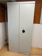 Brandvertragende kluiskast grijs, Huis en Inrichting, Kasten | Kledingkasten, Ophalen, Met deur(en), 50 tot 100 cm, Metaal
