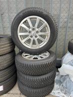 Winterbanden winterset Toyota Yaris LMV TPMS vrijwel nieuw!!, Auto-onderdelen, Banden en Velgen, Ophalen, Gebruikt, 15 inch, Banden en Velgen