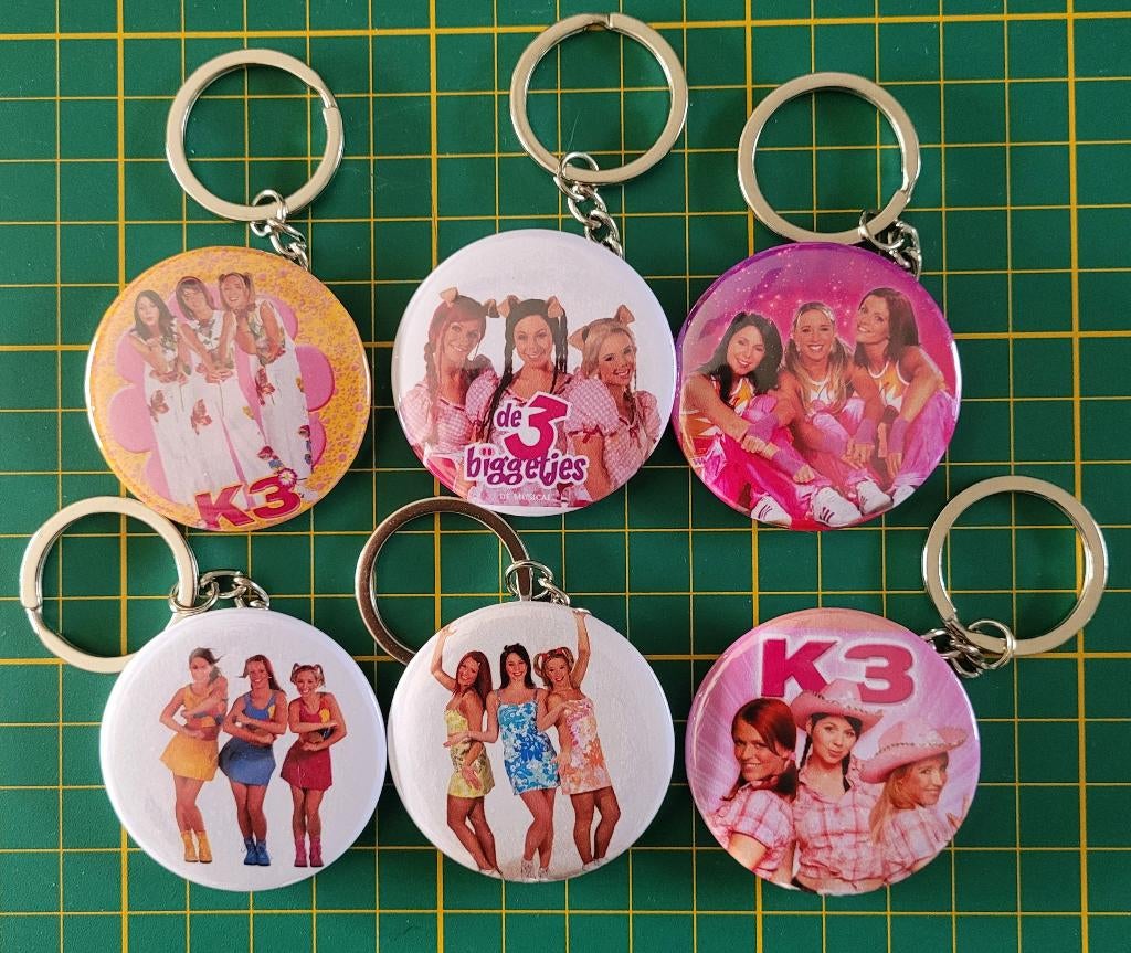 K3 Sleutelhanger/flesopener, Verzenden, Nieuw, Gebruiksvoorwerp