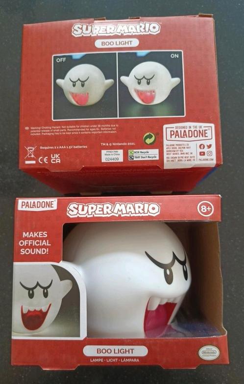 Super Mario Boo lamp met geluid, Spelcomputers en Games, Spelcomputers | Overige, Zo goed als nieuw, Ophalen of Verzenden