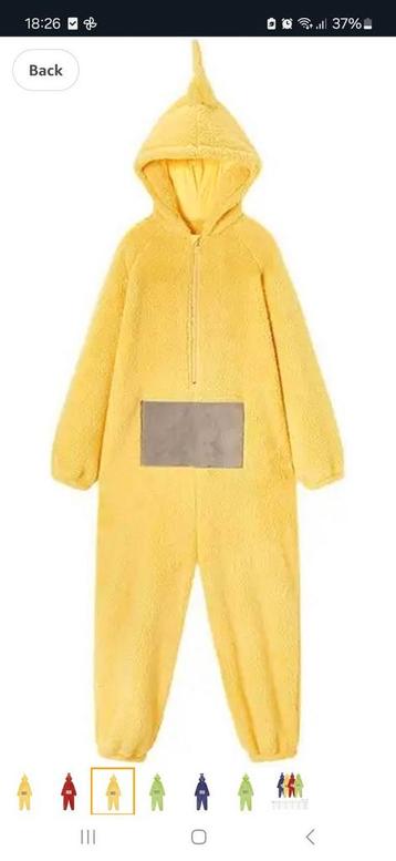 Teletubbie pakken / teletubbies pyama beschikbaar voor biedingen