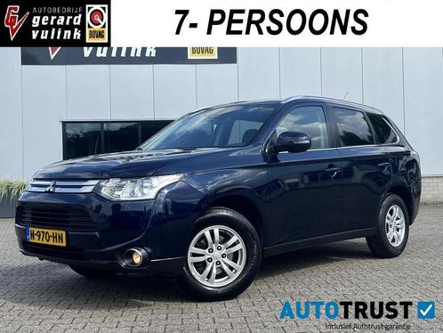 Mitsubishi Outlander 2.0 Business Edition AUTOM TREKHAAK 7PE, Auto's, Mitsubishi, Bedrijf, Te koop, Outlander, ABS, Achteruitrijcamera