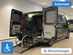 Renault Trafic L1H1 Rolstoelbus Automaat Bodemverlaging 150c, Auto's, Automaat, Stof, 4 cilinders, Zwart