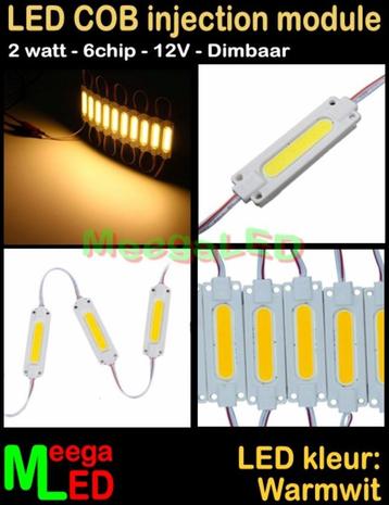 LED 12V Boot COB module 2W - 6 chip – IP54 – Warmwit 3000K beschikbaar voor biedingen