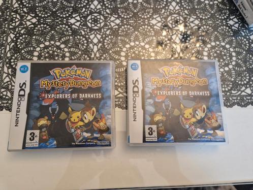 nintendo ds/3ds pokemon mystery dungeon explorer of darkness, Spelcomputers en Games, Games | Nintendo DS, Zo goed als nieuw, Avontuur en Actie